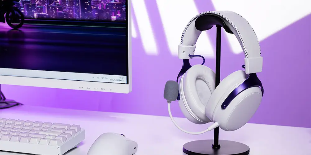 Jucător într-un setup de gaming